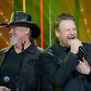 Trace Adkins and Blake Shelton