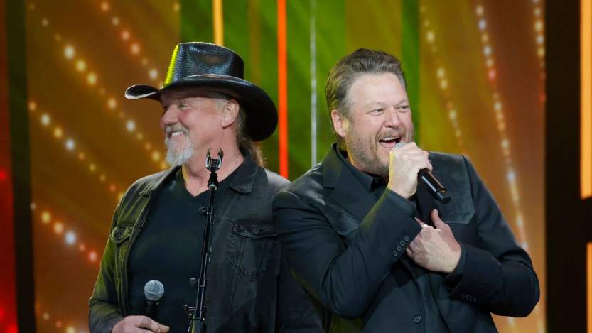 Trace Adkins and Blake Shelton