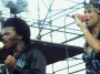 Musicians Herb Fame and Francine 'Peaches' Hurd Barker, better known as the duo Peaches and Herb, perform at Chicagofest, Chicago, Illinois, August 10, 1980. (Photo by Paul Natkin/Getty Images)