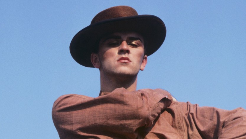 (MANDATORY CREDIT Ebet Roberts/Getty Images) Steve Strange of Visage in New York City on July 18, 1981. (Photo by Ebet Roberts/Redferns)