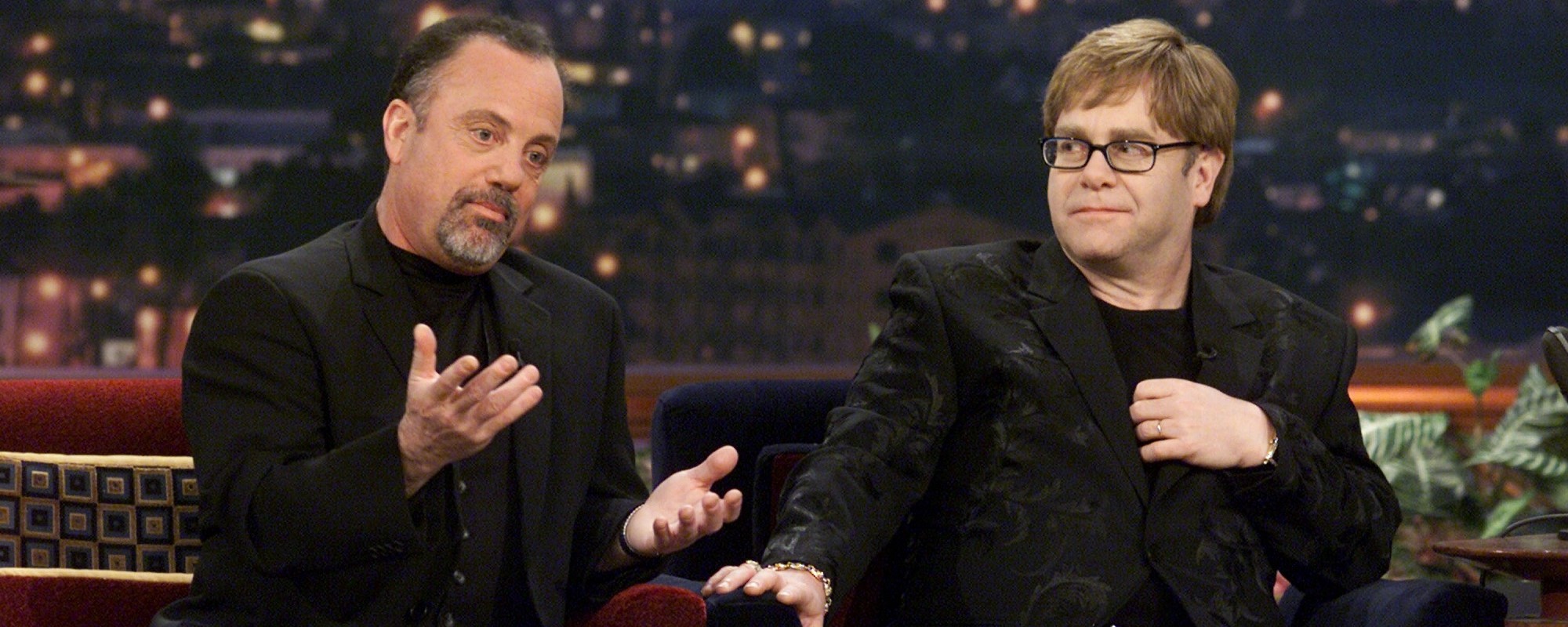 Watch Elton John & Billy Joel Duet on Each Other’s Classic Songs During a 2001 ‘Tonight Show’ Appearance