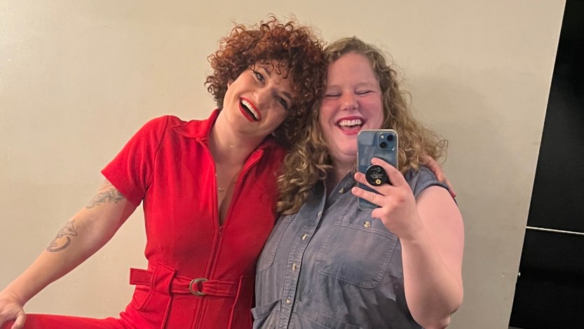 Carsie Blanton and Brittany Ann Tranbaugh