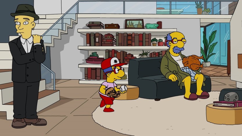 Watch an Animated Michael Stipe Singing a Parody of an R.E.M. Classic on the Latest Episode of ‘The Simpsons’