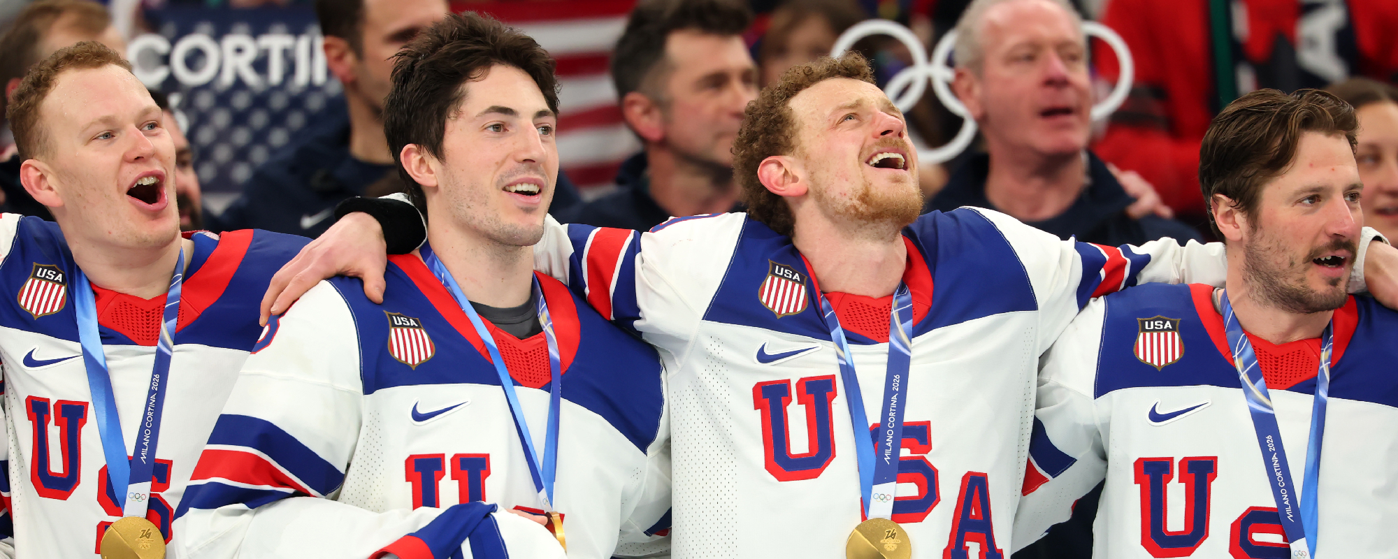 Watch Team USA’s JT Miller Spark a Patriotic Singalong With Toby Keith’s “Courtesy of the Red, White & Blue”