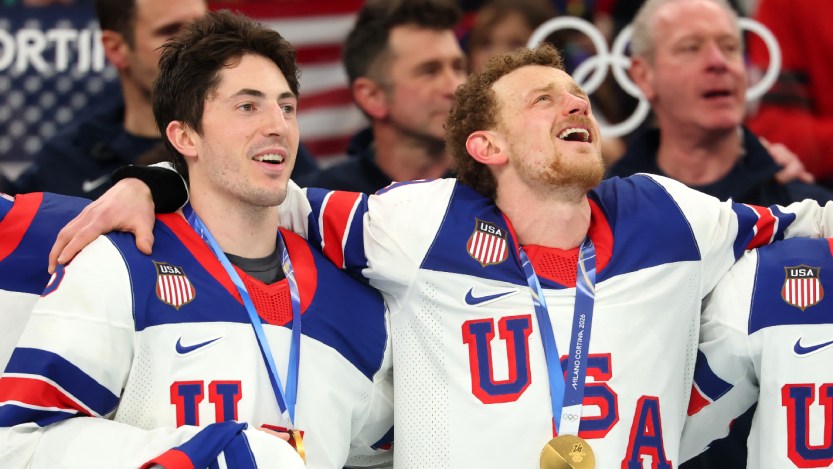 Team USA's JT Miller Sparks Patriotic Singalong With Toby Keith's "Courtesy of the Red, White & Blue"