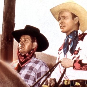 Smiley Burnette and Gene Autry