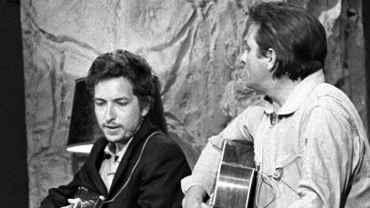 Bob Dylan and Johnny Cash