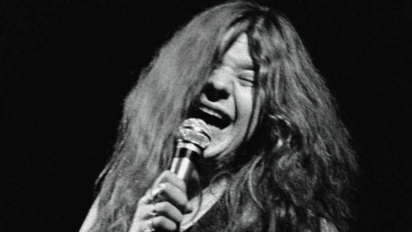 Janis Joplin performing