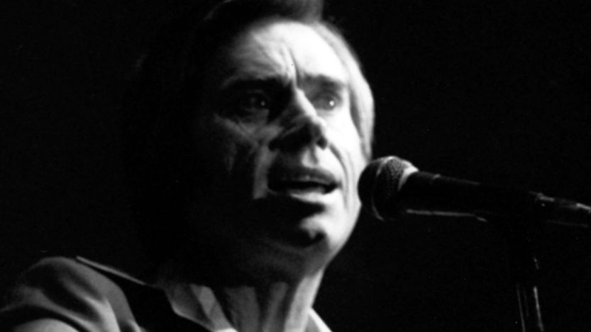 George Jones performing