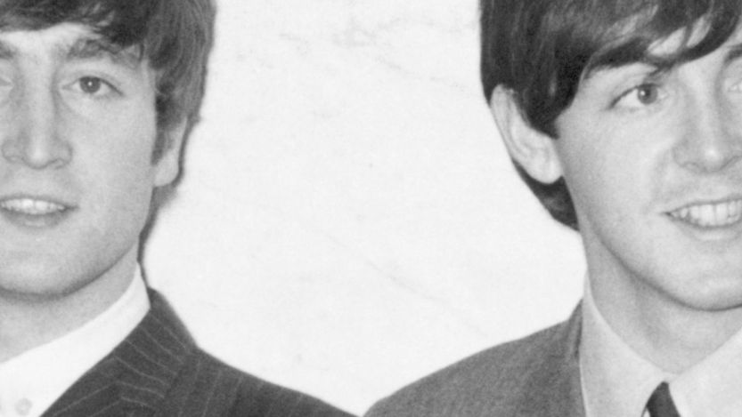 John Lennon and Paul McCartney in 1963