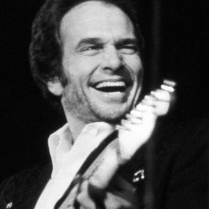 Merle Haggard performing