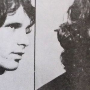 Jim Morrison after becoming first rockstar to be arrested onstage