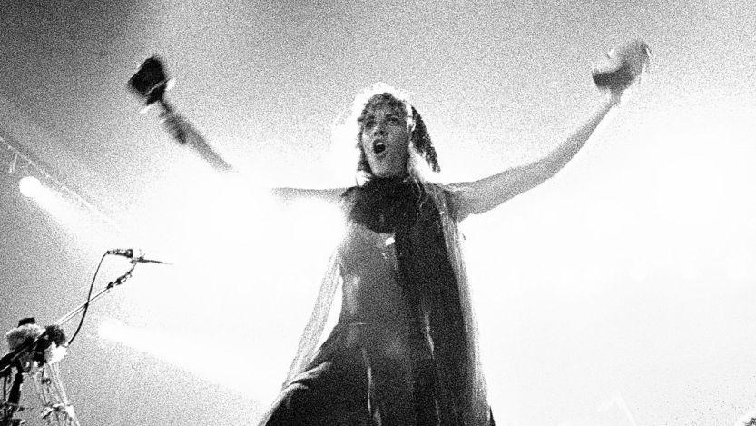 Stevie Nicks performing in 1977