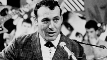 Carl Perkins performing in 1965