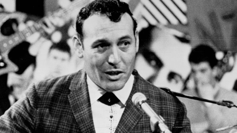 Carl Perkins performing in 1965