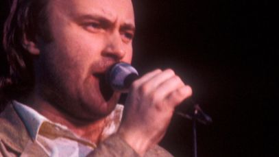 Phil Collins performing