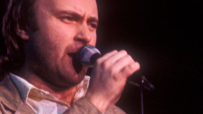 Phil Collins performing