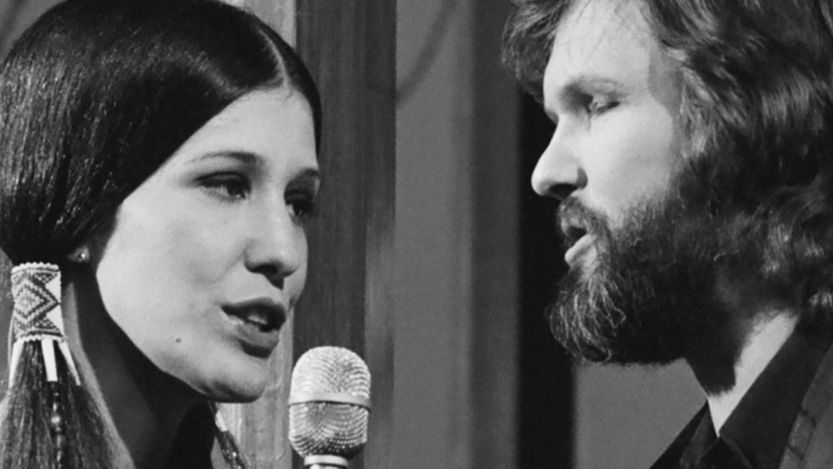 Rita Coolidge and Kris Kristofferson performing
