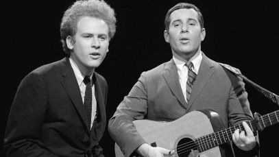 Simon & Garfunkel performing in the 1960s