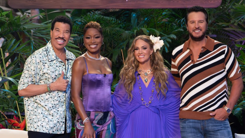 Lionel Richie, Keke Palmer, Carrie Underwood, and Luke Bryan