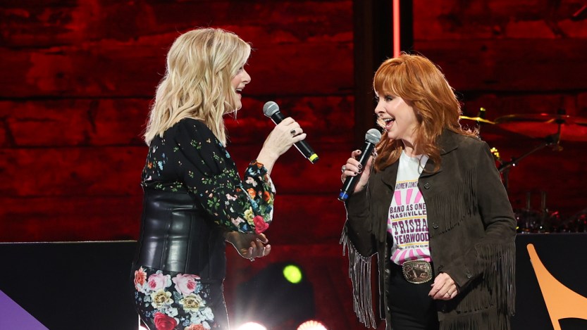 Trisha Yearwood and Reba McEntire