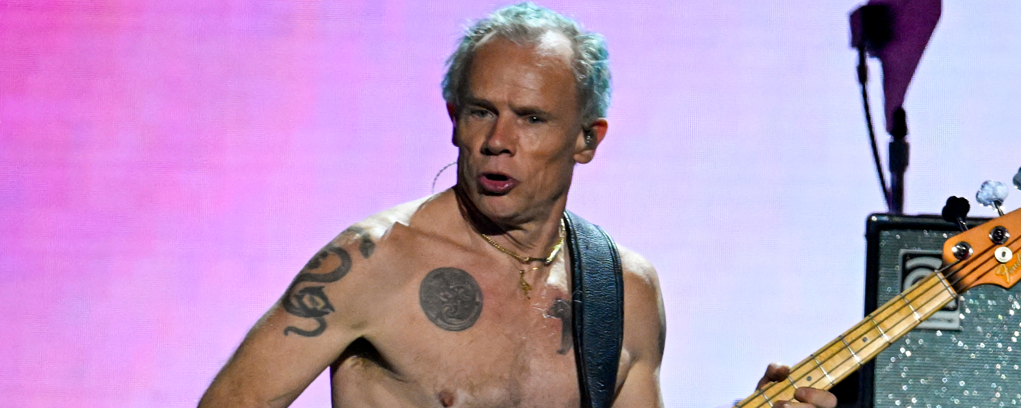 Red Hot Chili Peppers’ Flea Head Injury Came From a Bathroom Accident You Won’t Believe