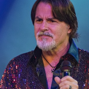 PHOENIX, ARIZONA - DECEMBER 09: Tommy DeCarlo of Boston performs on stage at Alice Cooper's 21st Annual Christmas Pudding at Celebrity Theatre on December 09, 2023 in Phoenix, Arizona. (Photo by Daniel Knighton/Getty Images)