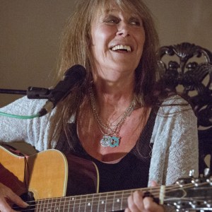 LONDON, ENGLAND - OCTOBER 08: Vashti Bunyan performs on stage at St Pancras Old Church on October 8, 2014 in London, United Kingdom. (Photo by Rob Ball/Redferns via Getty Images)