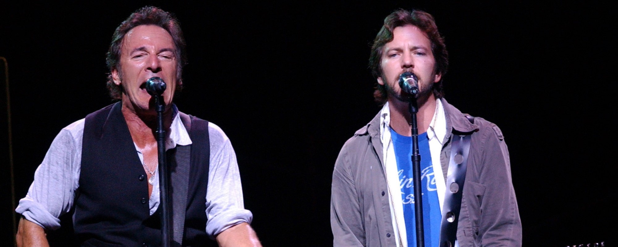 Born To Gallop? Pearl Jam’s Eddie Vedder Shares His Terrifying Horseback-Riding Experience With Bruce Springsteen