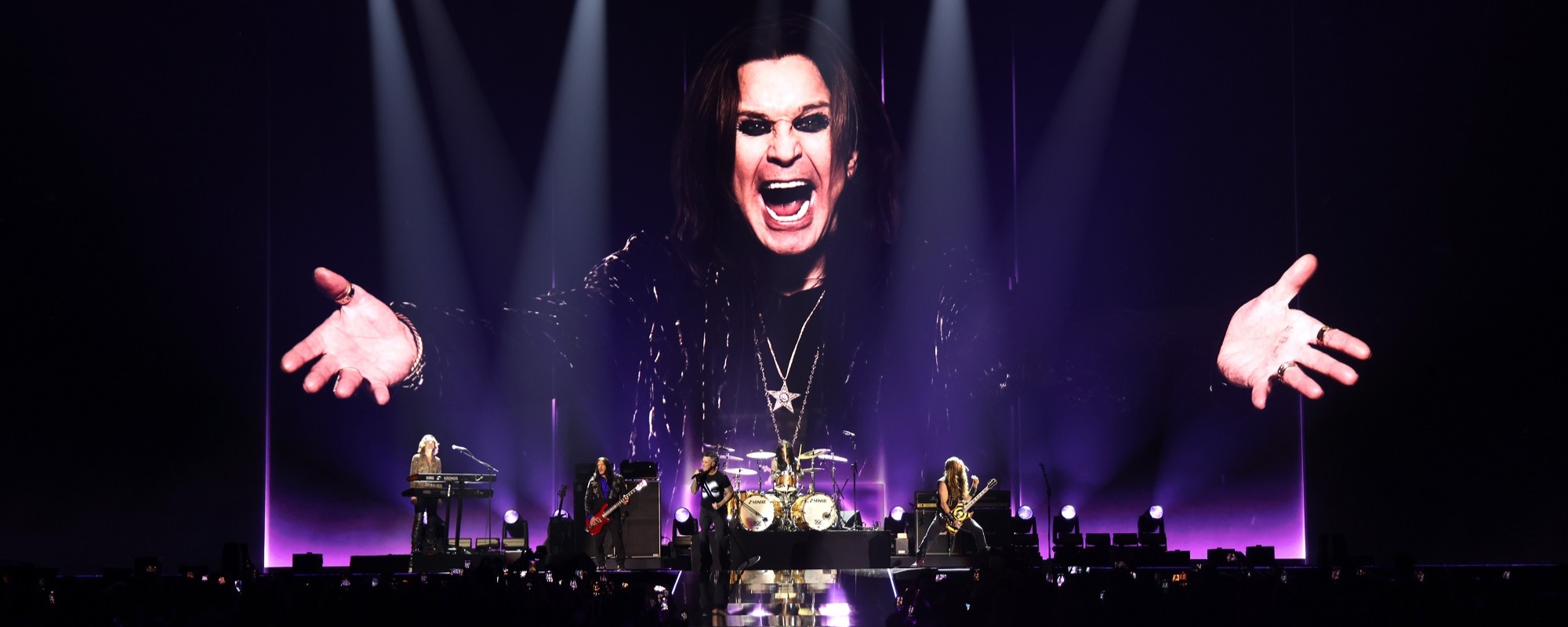 Watch Robbie Williams and Members of Ozzy Osbourne’s Solo Band Pay Tribute to the Metal Madman at the 2026 BRIT Awards