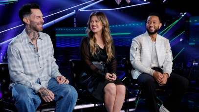 Adam Levine, Kelly Clarkson, John Legend