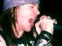 Guns N' Roses singer Axl Rose performing