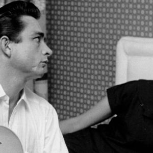 Johnny Cash and Vivien Liberto