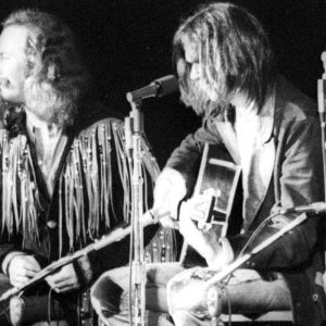 CSNY performing in 1970