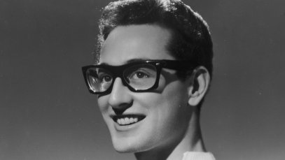 Buddy Holly, who was at the very least inspired by artists who were inspired by Johnny Barfield