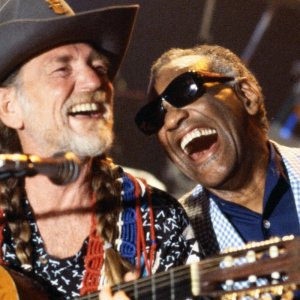 Ray Charles and Willie Nelson