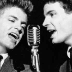 The Everly Brothers performing