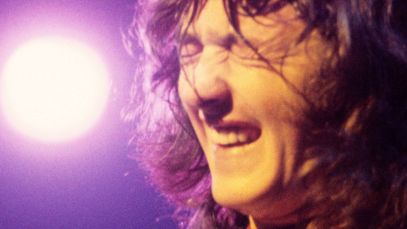 Rory Gallagher performing