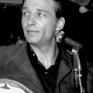 Waylon Jennings performing in the 1960s