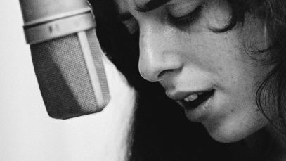 Laura Nyro in the studio