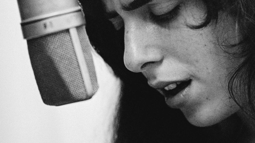 Laura Nyro in the studio