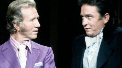 Marty Robbins and Johnny Cash speaking