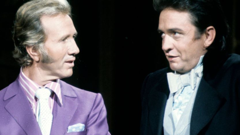 Marty Robbins and Johnny Cash speaking