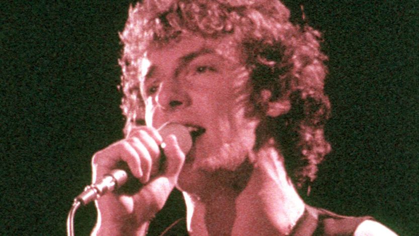 Bruce Springsteen performing in 1980