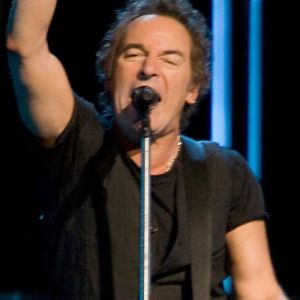Bruce Springsteen performing