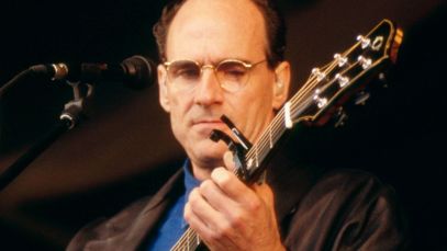 James Taylor performing