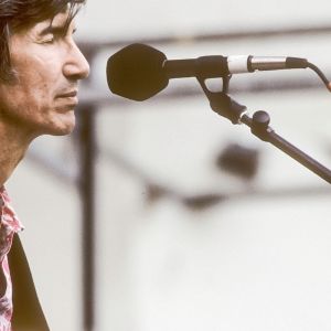 Townes Van Zandt performing in the 1980s