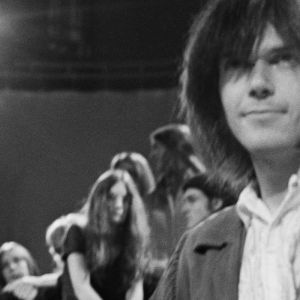 Neil Young performing in 1969