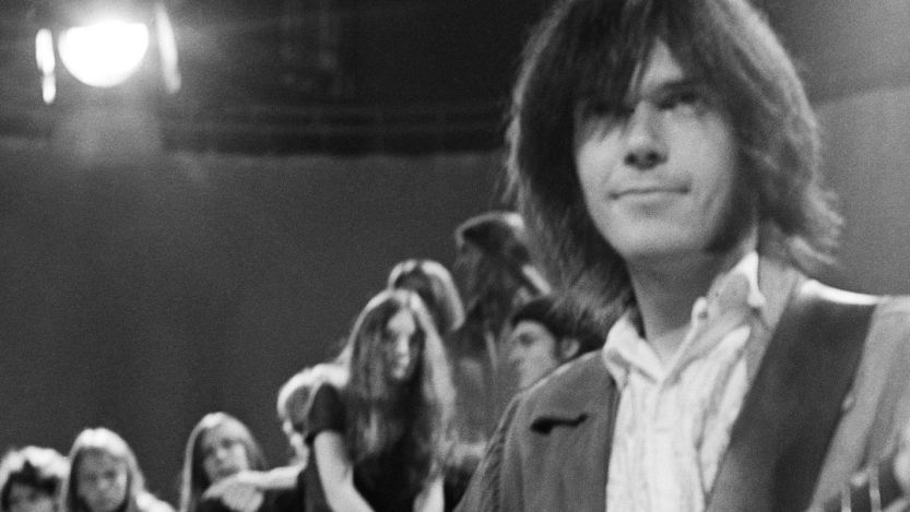 Neil Young performing in 1969