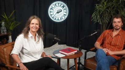 Lisa Konicki and Luke Grimes